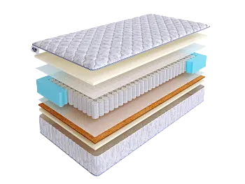 Матрас с независимыми пружинами SkySleep START MEDIUM SOFT S500