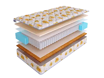 Детский матрас с независимыми пружинами SkySleep KIDDY Latex TFK