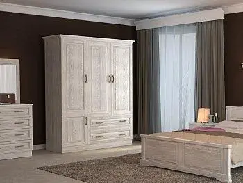 Шкаф №3 (ясень/лдсп), 3 створки