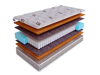 Матрас SkySleep NATURE PRO ANATOMIC HARD S500