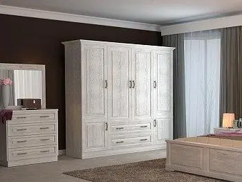 Шкаф №3 (ясень/тополь), 4 створки