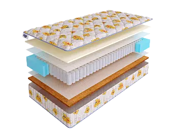 Детский матрас с независимыми пружинами SkySleep KIDDY Medium TFK