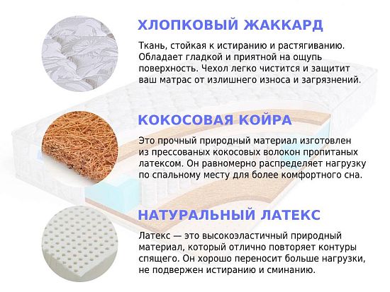 Матрас Sleep A Lot BERTRANN Persi S500 med 2 (фото)