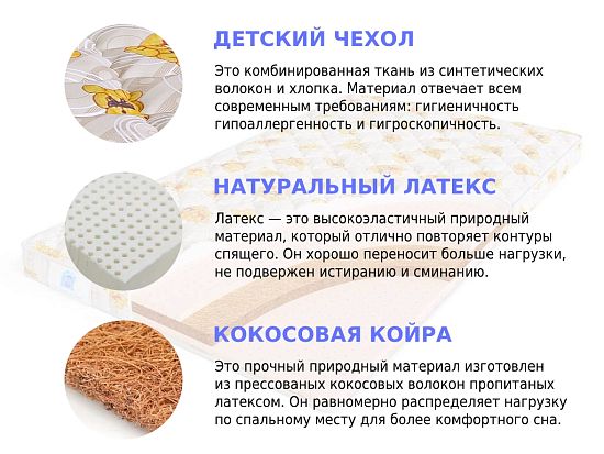 Детский матрас Sleep A Lot TREY Klippy 2 (фото)