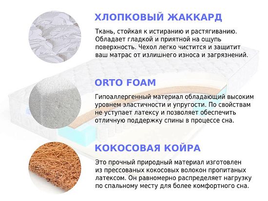 Матрас Sleep A Lot BERTRANN Klot S500 min 2 (фото)