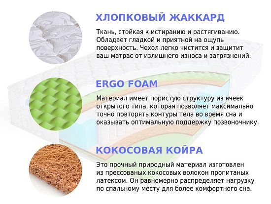 Матрас Sleep A Lot BERTRANN Holt S500 high 2 (фото)