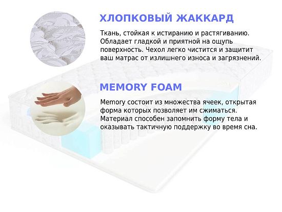 Матрас Sleep A Lot BERTRANN Warwick S500 high 2 (фото)