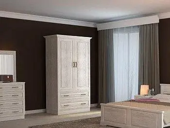 Шкаф №3 (бук/тополь), 2 створки