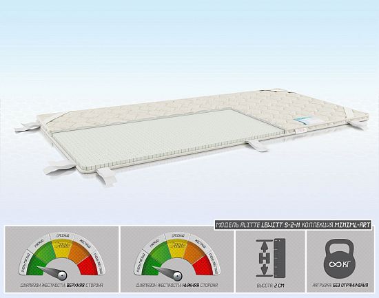 Ортопедический наматрасник LeWitt S-2-N 1 (фото)