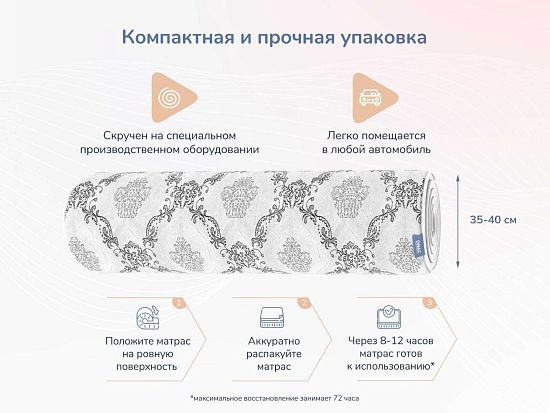 Матрас Димакс Твист Ролл Медиум стиф 6 (фото)