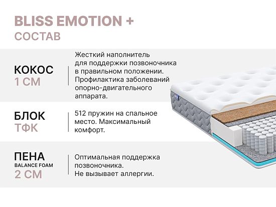 Матрас Димакс Bliss Emotion + 5 (фото)