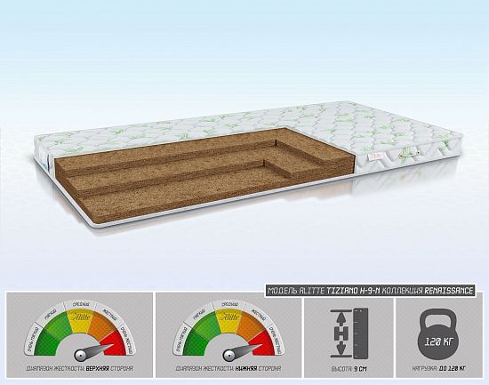 Матрас Tiziano H-9-N 1 (фото)